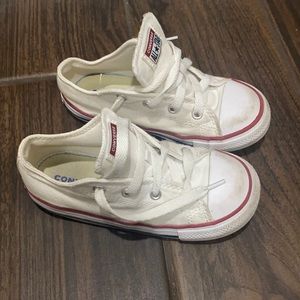 White converse toddler sneaker